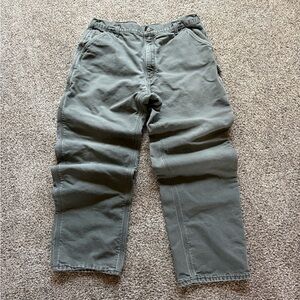 Carhartt Green Cargo Pants for Men
